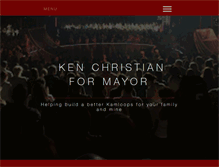 Tablet Screenshot of kenchristian.ca